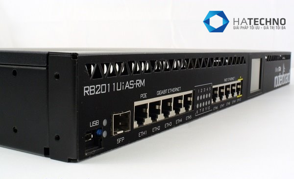 Thiết bị định tuyến Router Mikrotik RB2011UiAS-RM