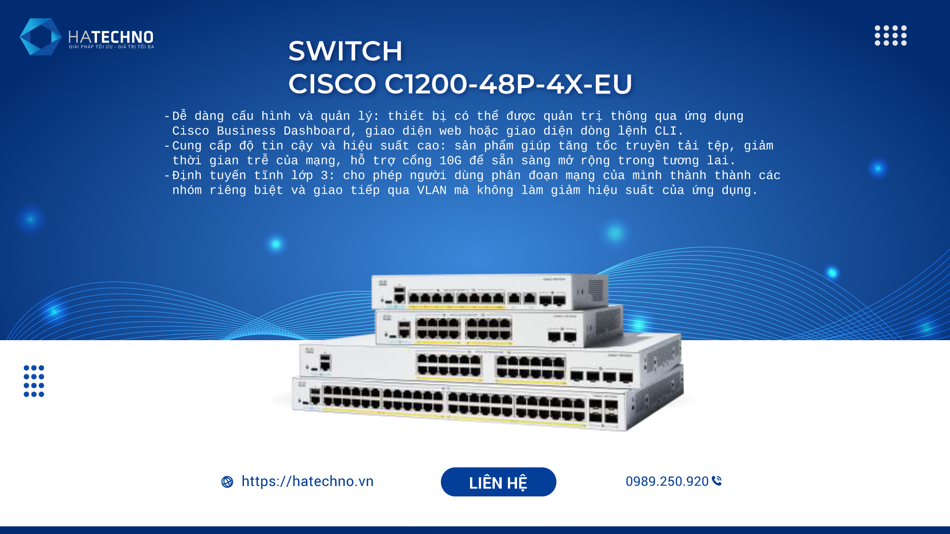 Switch Cisco C1200 48P 4X EU