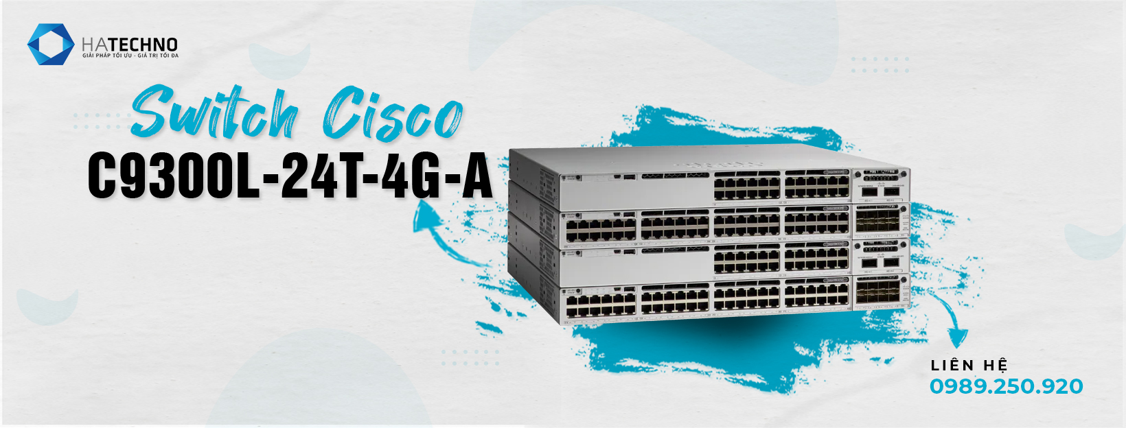 Switch Cisco C9300L-24T-4X-E