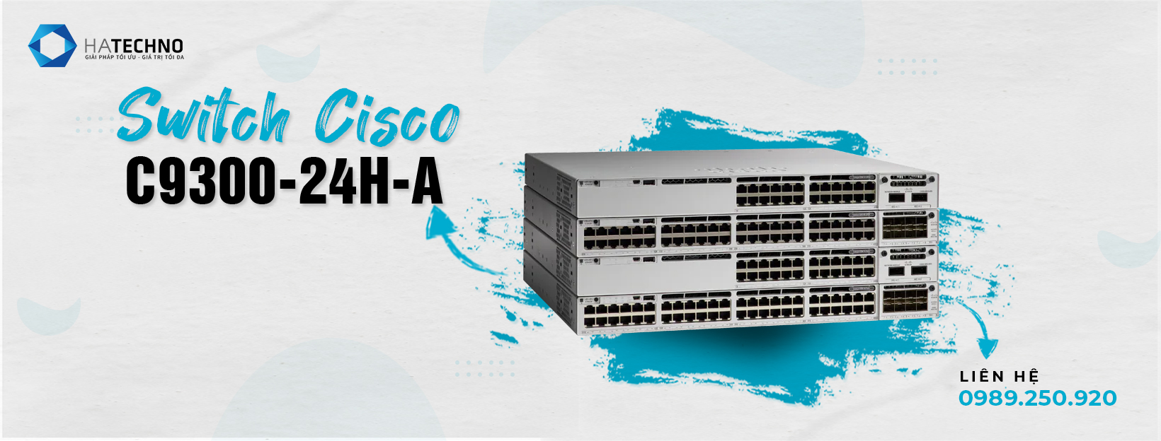 Switch Cisco C9300-24H-A