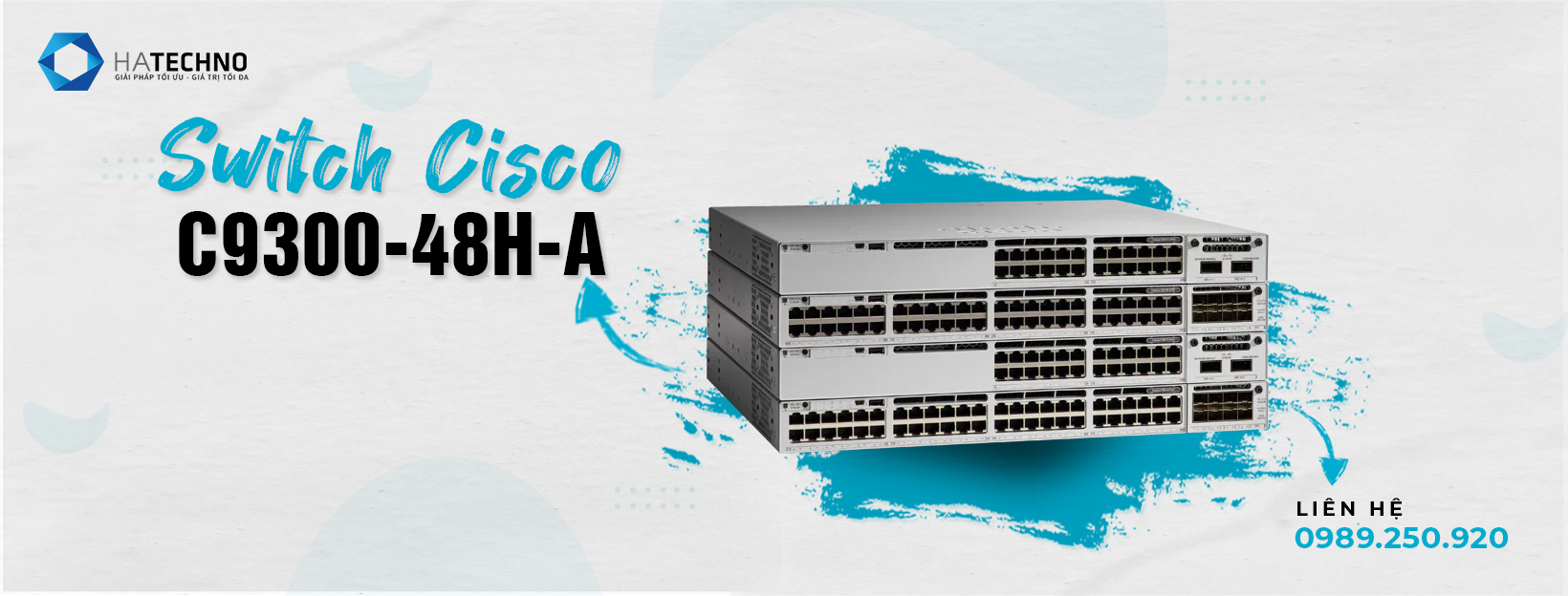 Switch Cisco C9300 48H A
