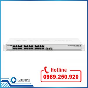Switch MikroTik CSS326-24G-2S+RM