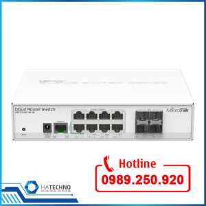 Switch MikroTik CRS112-8P-4S-IN