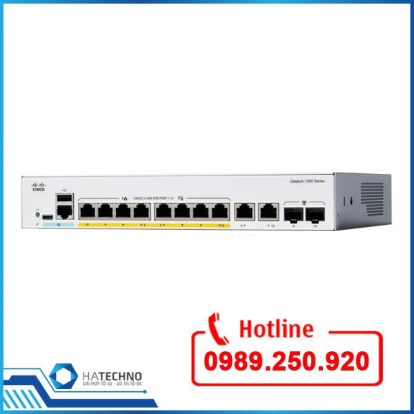 Switch Cisco C1200 8FP E 2G EU