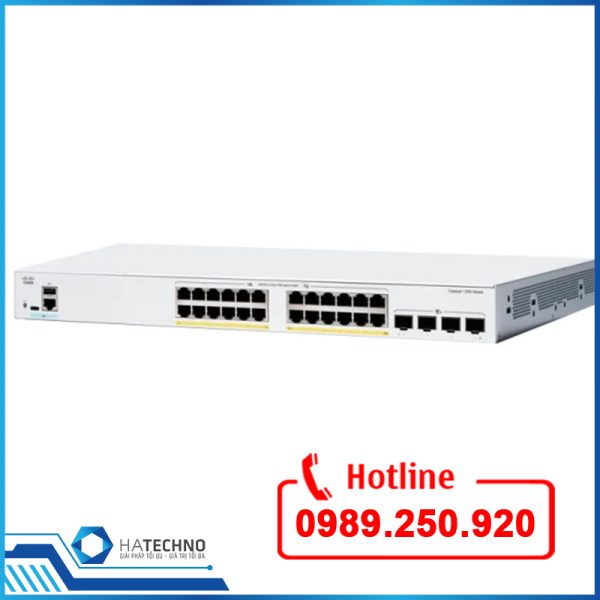 Switch Cisco C1300 24FP 4G EU 1