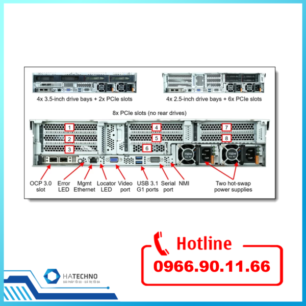 Lenovo ThinkSystem SR655 Rack Server 4