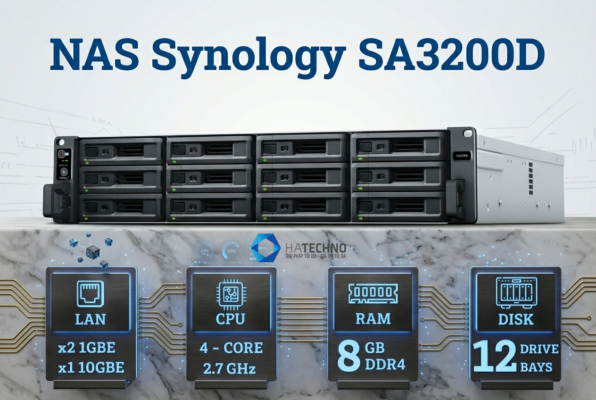 Thiết bị lưu trữ NAS Synology SA3200D