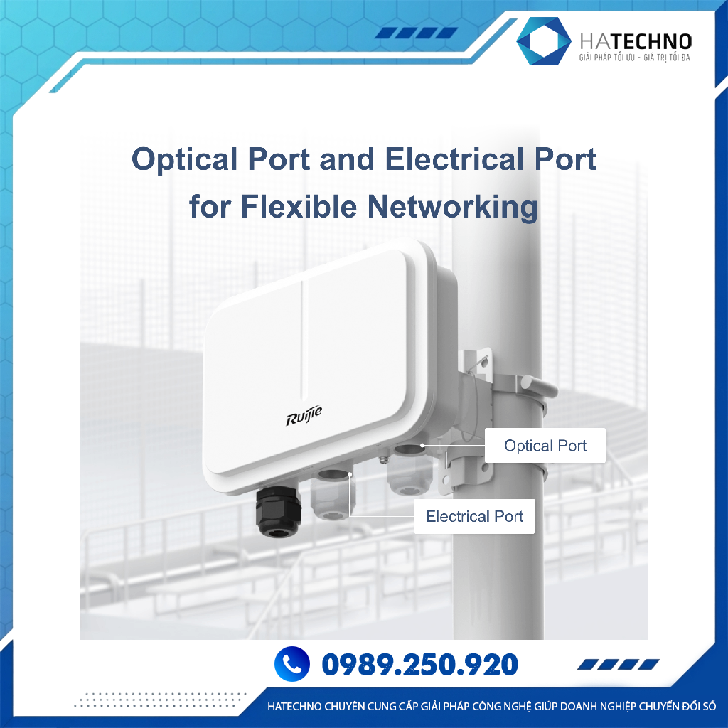 Bộ Phát WiFi Ruijie RG-AP680(CD) Chính Hãng – Chịu Tải 100 User, Tốc Độ 1775Mbps - Image 3