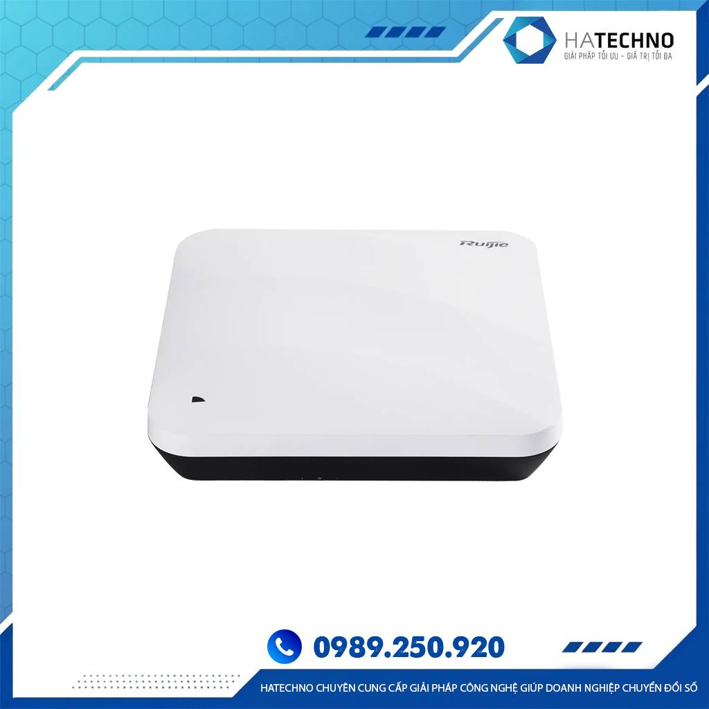 Bộ phát Wifi 6 Ruijie RG-AP820-I trong nhà Chính hãng, Dual-radio, tốc độ 2.976 Gbps - Image 3