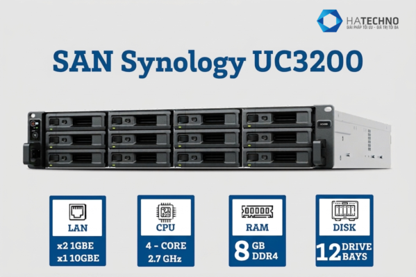 Thiết bị lưu trữ SAN Synology UC3200