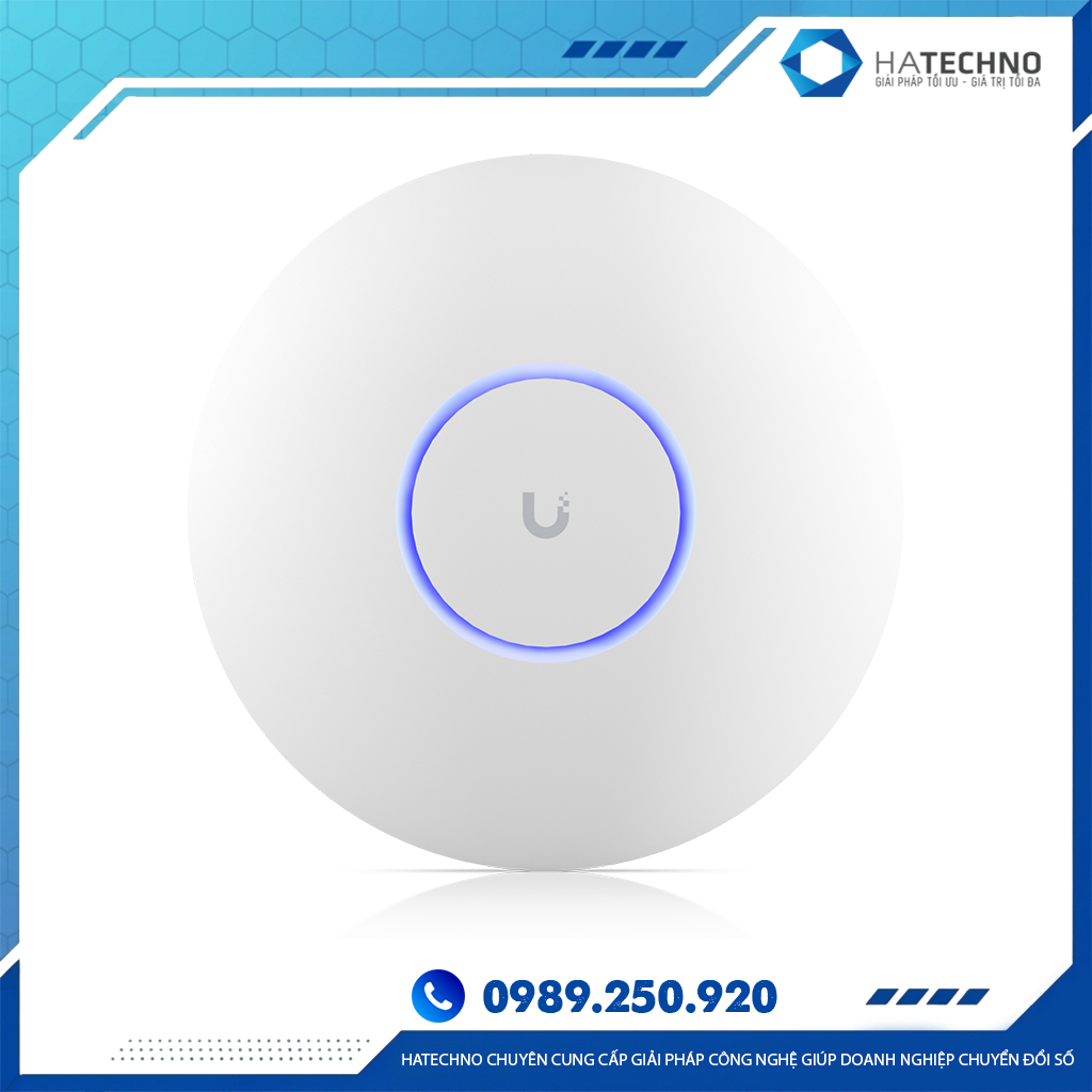 Bộ phát wifi UniFi U6 Pro (U6-Pro) 5373.5Mbps, 300 User, LAN 1GB