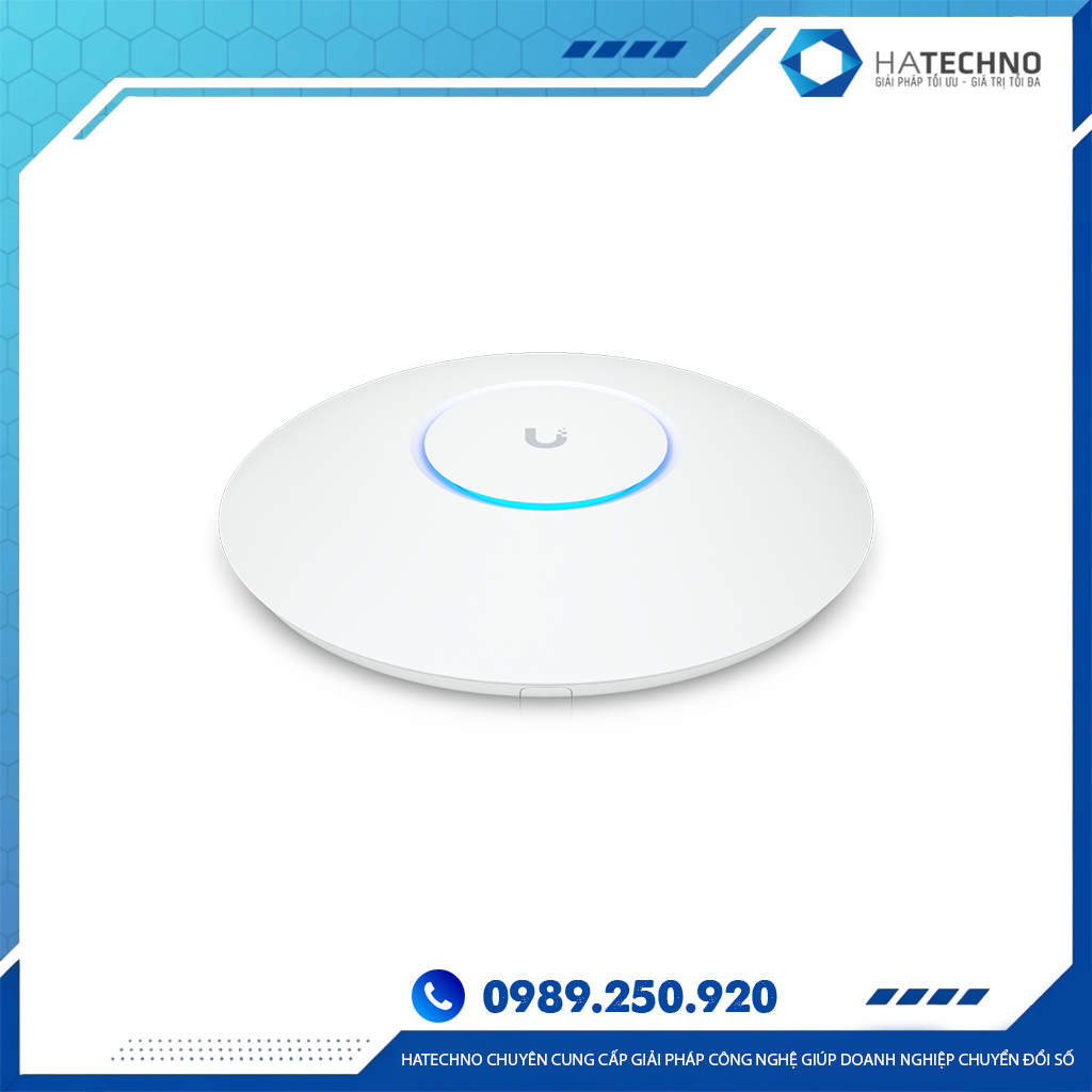Bộ phát wifi UniFi U6 Pro (U6-Pro) 5373.5Mbps, 300 User, LAN 1GB - Image 3