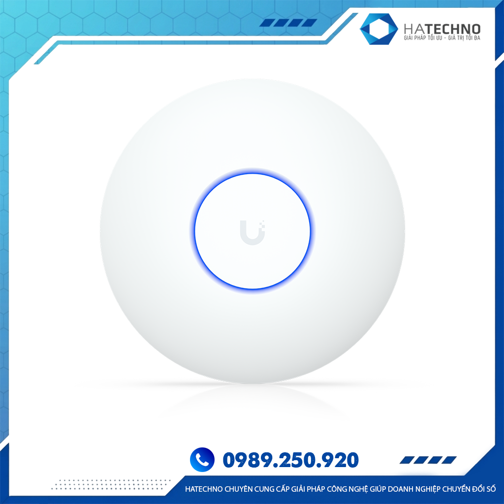 Bộ Phát Wifi Unifi U7-Lite, Tốc độ 4.988 Gbps, Max Client 200+, Uplink 2.5GbE