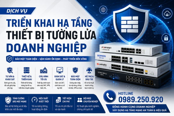 Dịch vụ triển khai tường lửa