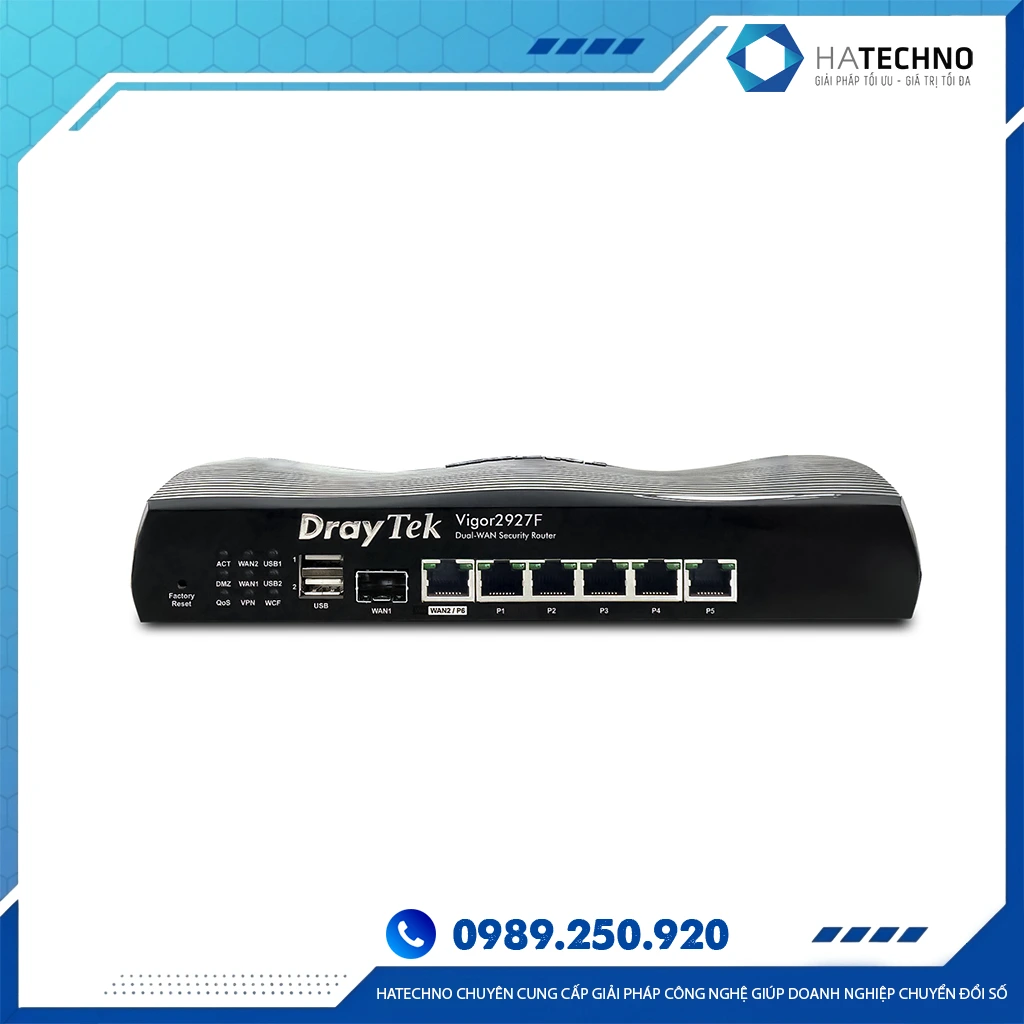 Thiết bị cân bằng tải Router DrayTek Vigor2927F - Image 2