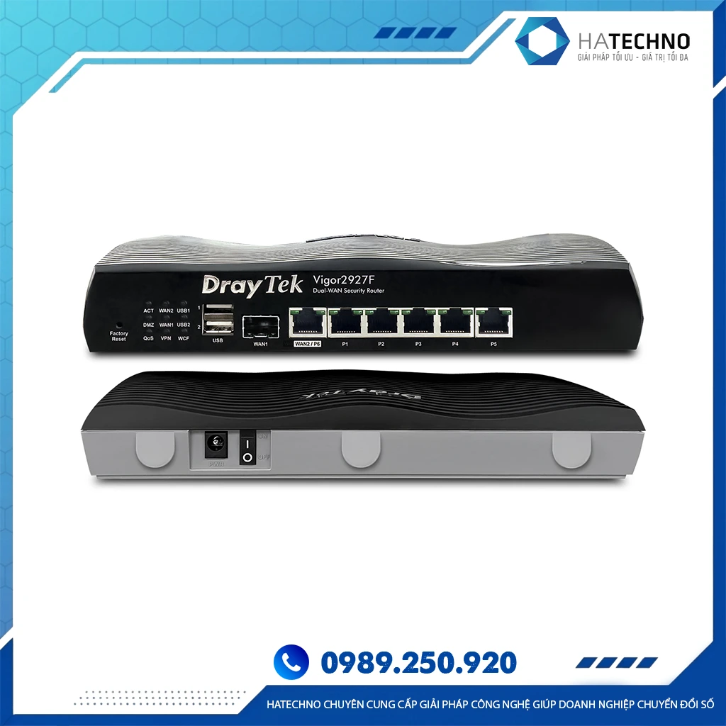 Thiết bị cân bằng tải Router DrayTek Vigor2927F - Image 4