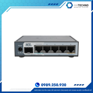 Thiết bị cân bằng tải MikroTik hEX S 2025 bảng nâng cấp