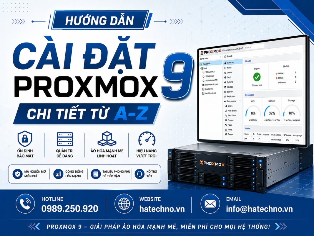 Cài đặt Proxmox VE 9