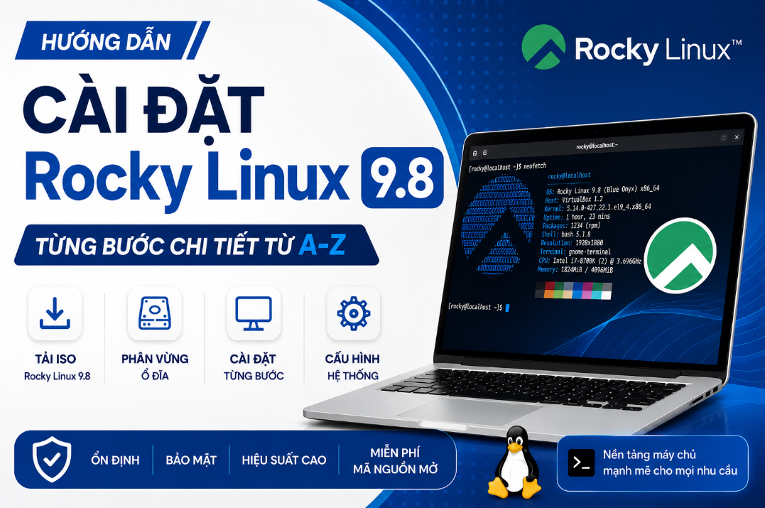 Hướng dẫn cài đặt Rocky Linux 9.8