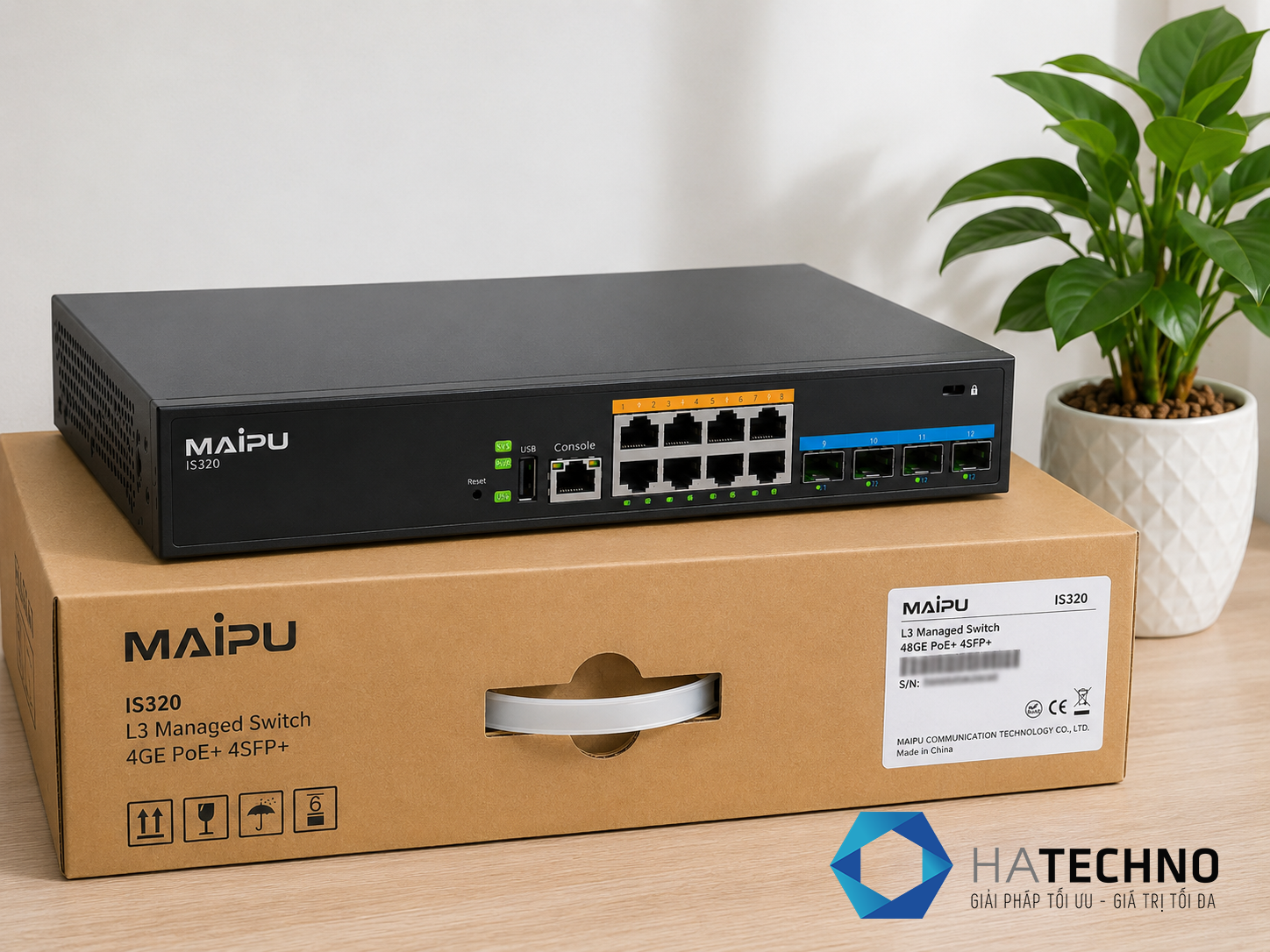 Switch Maipu S3230-12TXF-AC