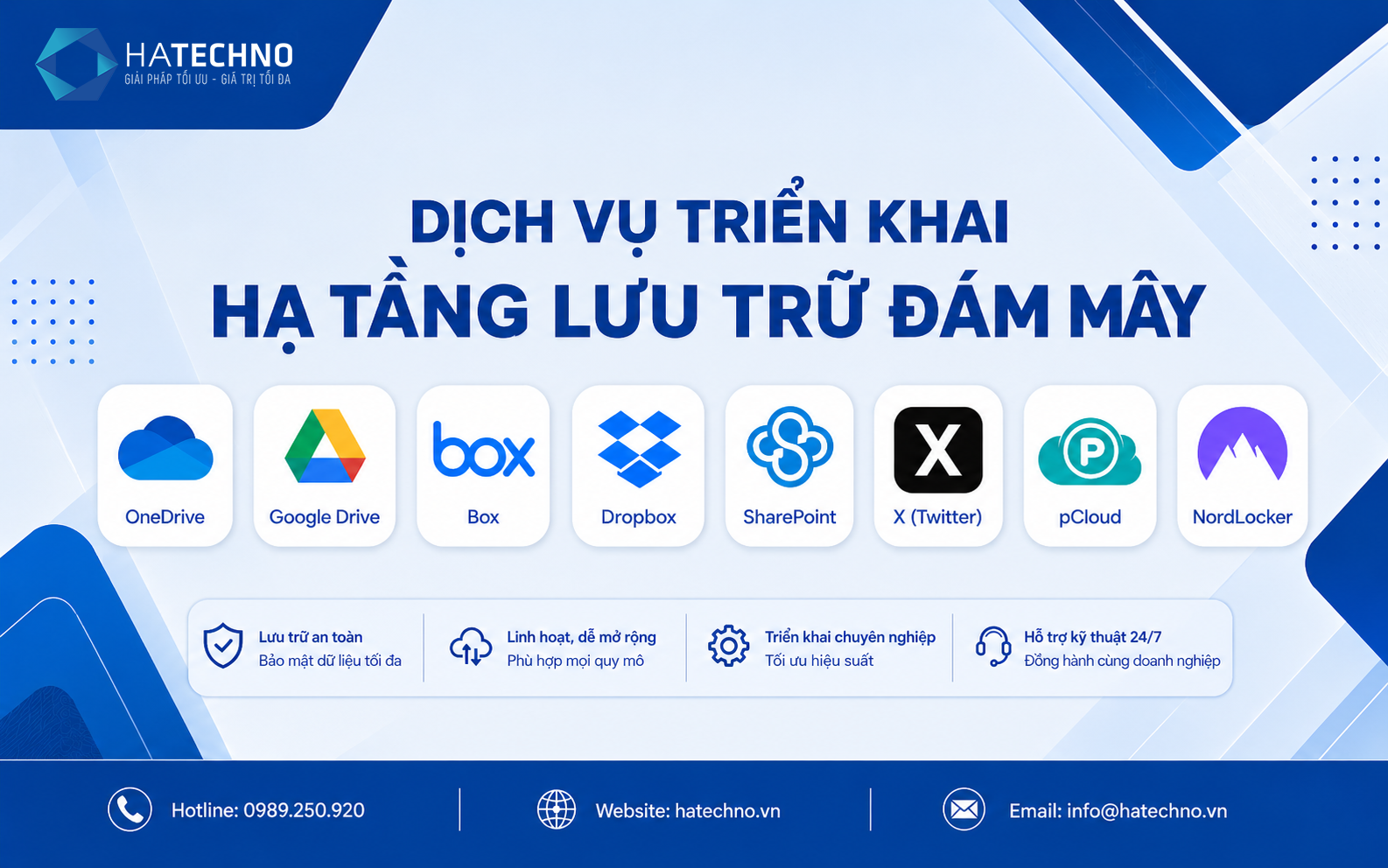 giải pháp lưu trữ đám mây