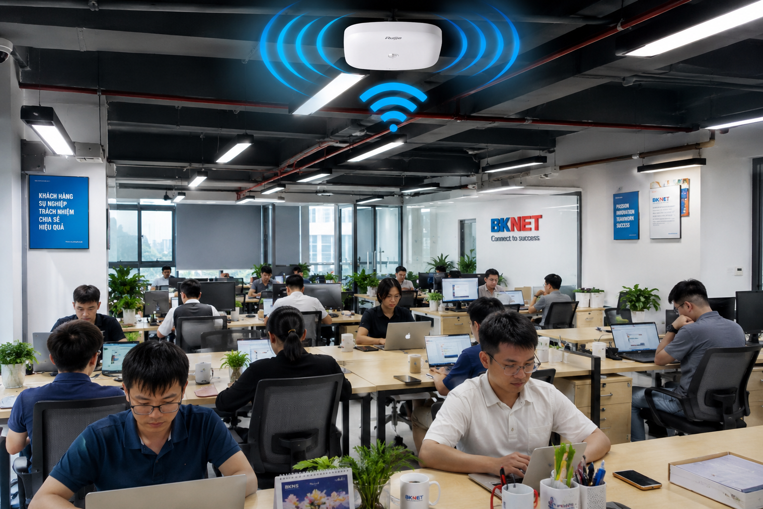 Giải pháp Wifi chịu tải