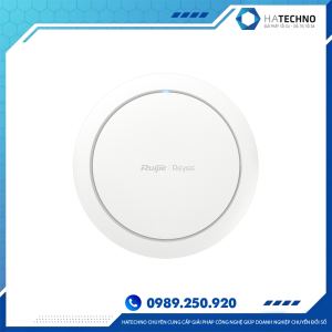 Bộ Phát WiFi 6 Ruijie RG-RAP2266 AX3000 Chính Hãng – Chịu Tải 110 User, Tốc Độ 2976Mbps