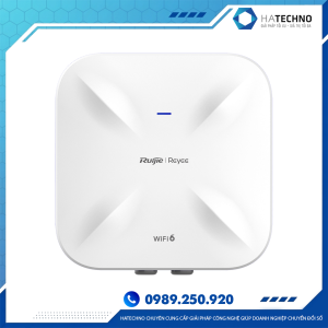 Bộ Phát WiFi Ruijie RG-RAP6260(G) Wi-Fi 6 Chính Hãng – Tốc Độ 1775Mbps, Hỗ Trợ +100 User