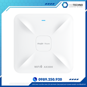 Bộ Phát WiFi Ruijie RG-RAP2260 Wi-Fi 6 Chính Hãng – Tốc Độ 2975Mbps, Hỗ Trợ +110 User
