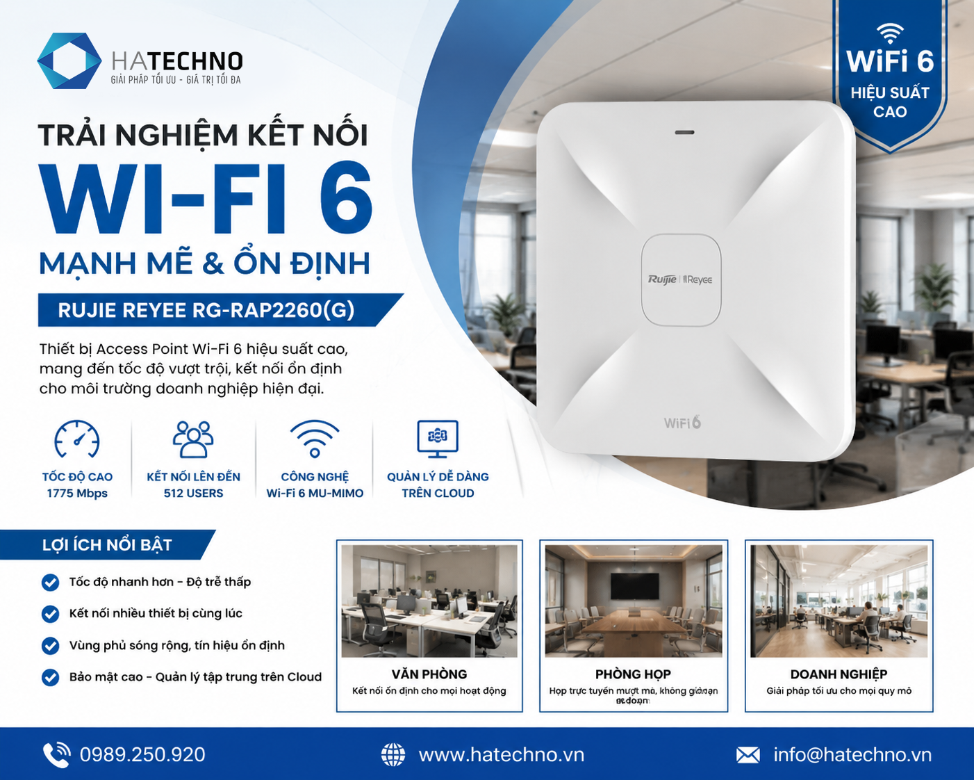 WiFi Ruijie RG-RAP2260 (E)