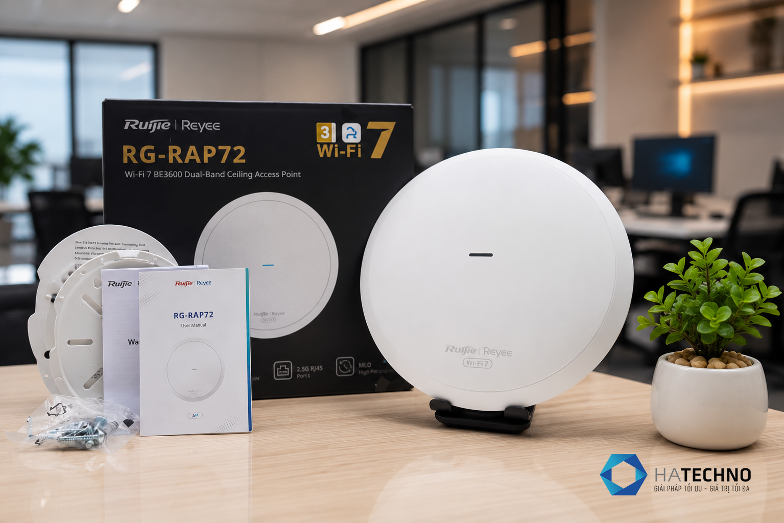 Bộ Phát WiFi 7 Ruijie Reyee RG-RAP72