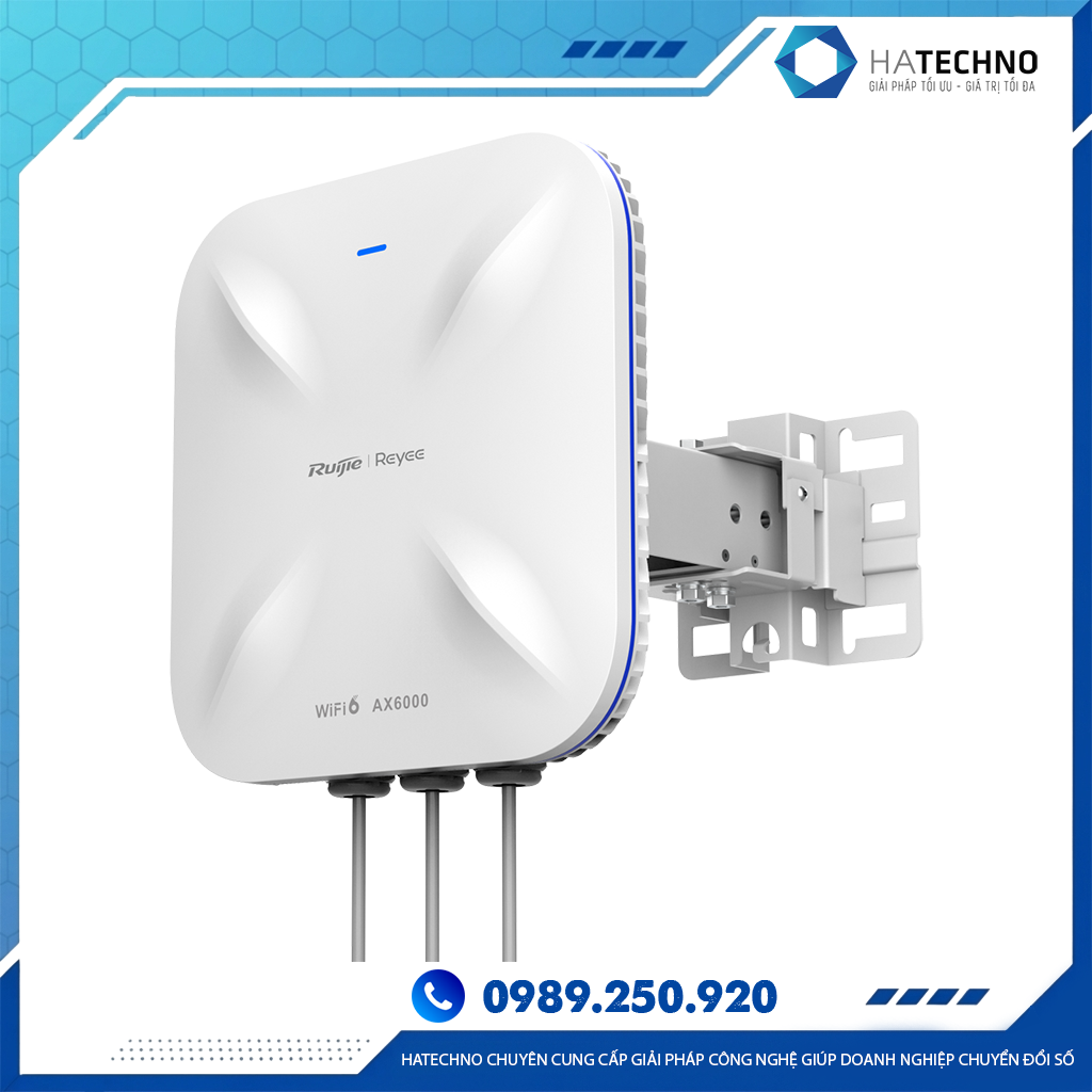 Bộ phát Wifi Ruijie RG-RAP6260(H) Reyee AX6000 - AP Ngoài trời Wi-Fi 6 - Image 2