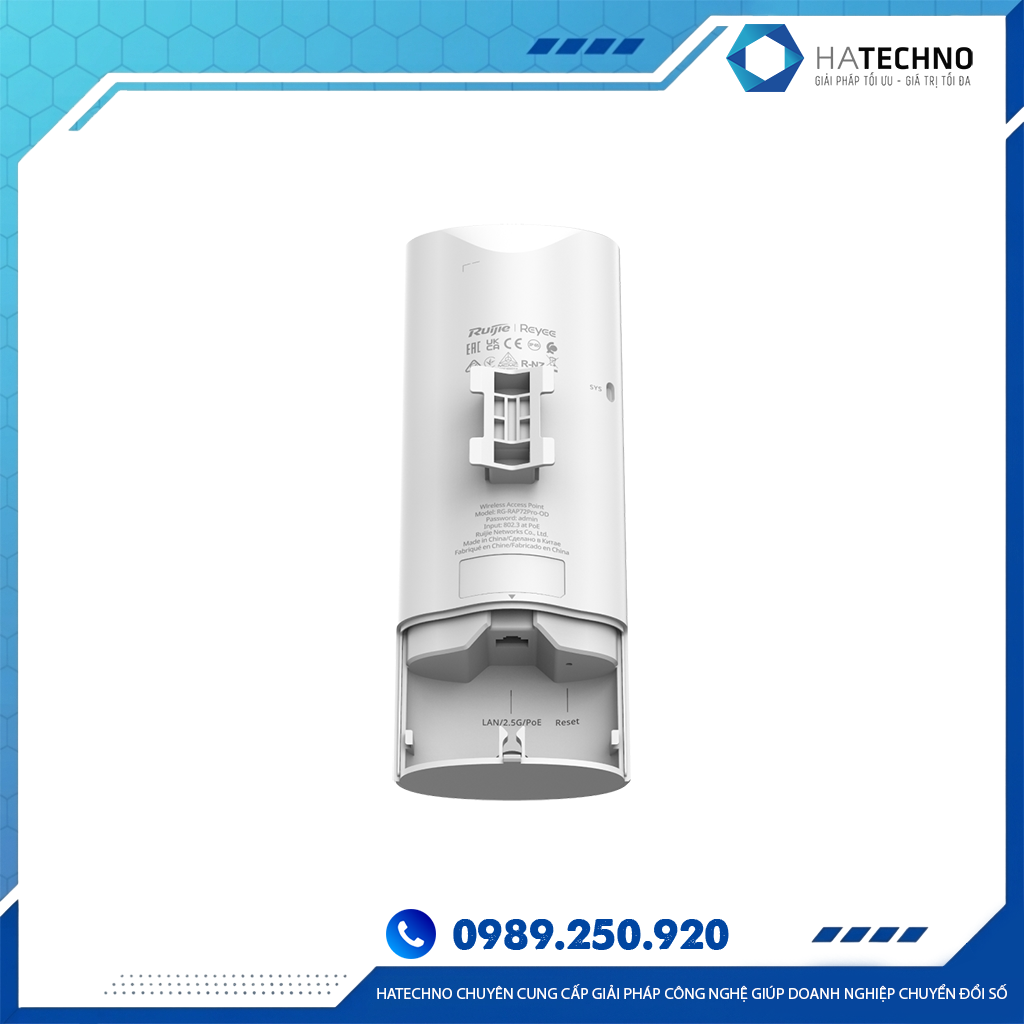 Bộ phát Wifi 7 Ruijie RG-RAP72Pro-OD đa năng trong nhà, ngoài trời - Image 7